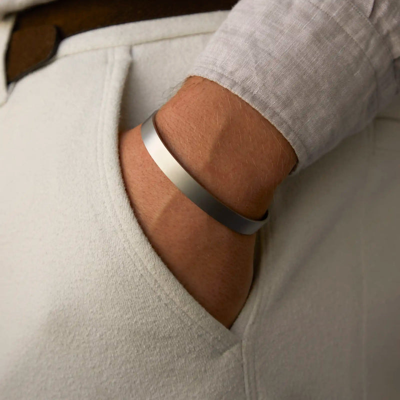 Mats Meier Annecy silberfarbener Stahlarmband MM320013-zoom-