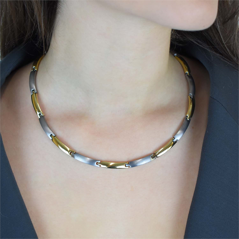 Boccia Titanium 925 Sterling Silver Necklace 2002-0817-03