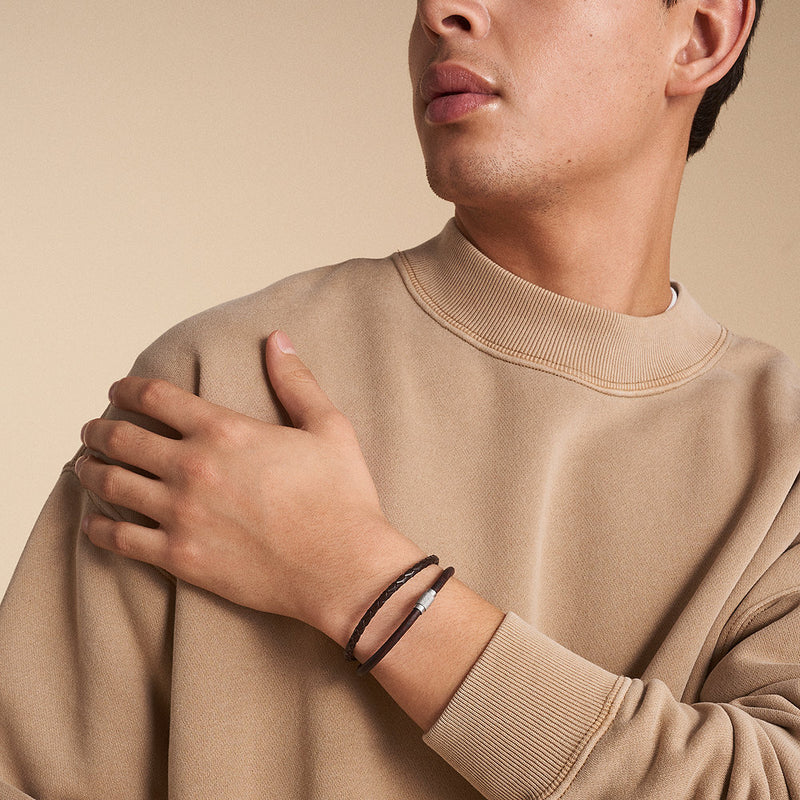 Fossil Jewelry herren Armband Braun JF04702040-zoom-