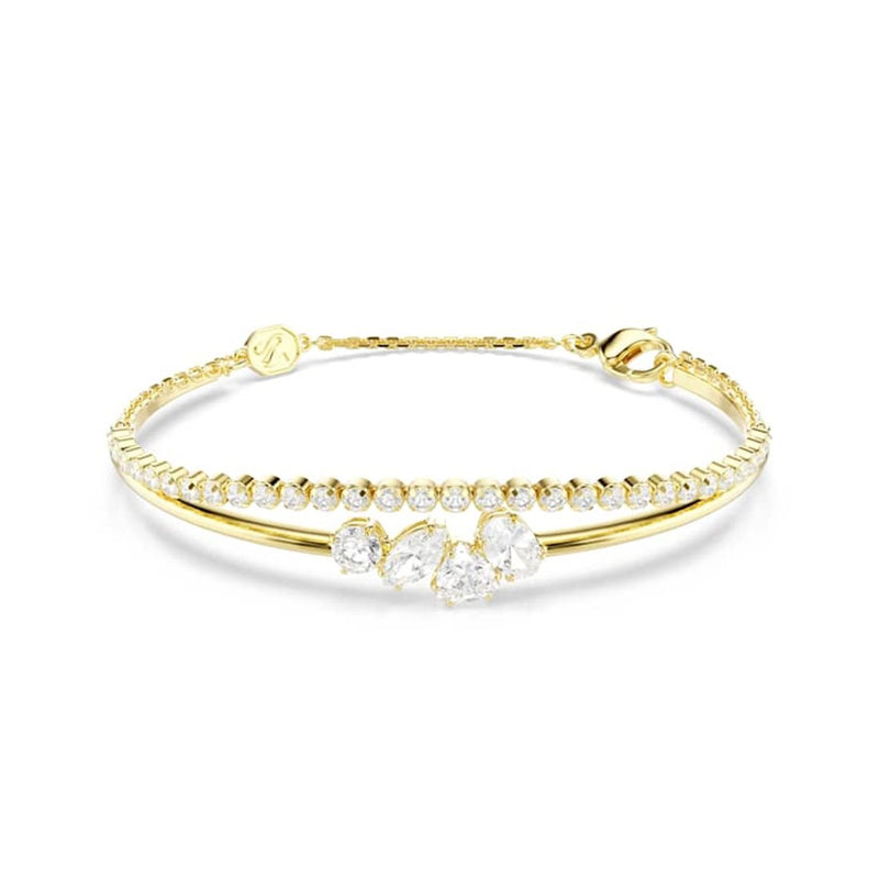 Swarovski Mesmera Attract Doppelarmband in Goldoptik 5747953-zoom-
