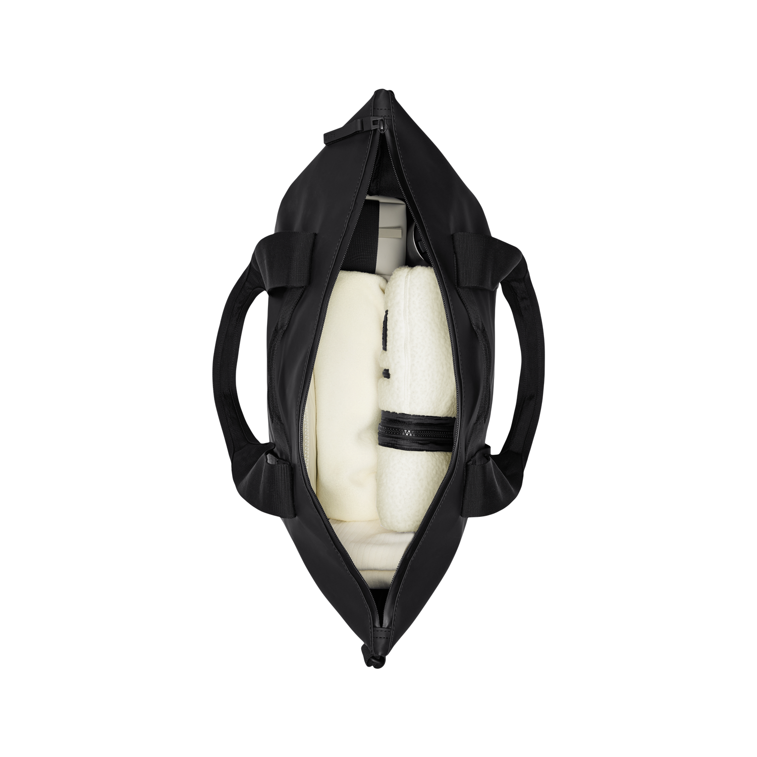 Rains Black Tote Bag R14150-01