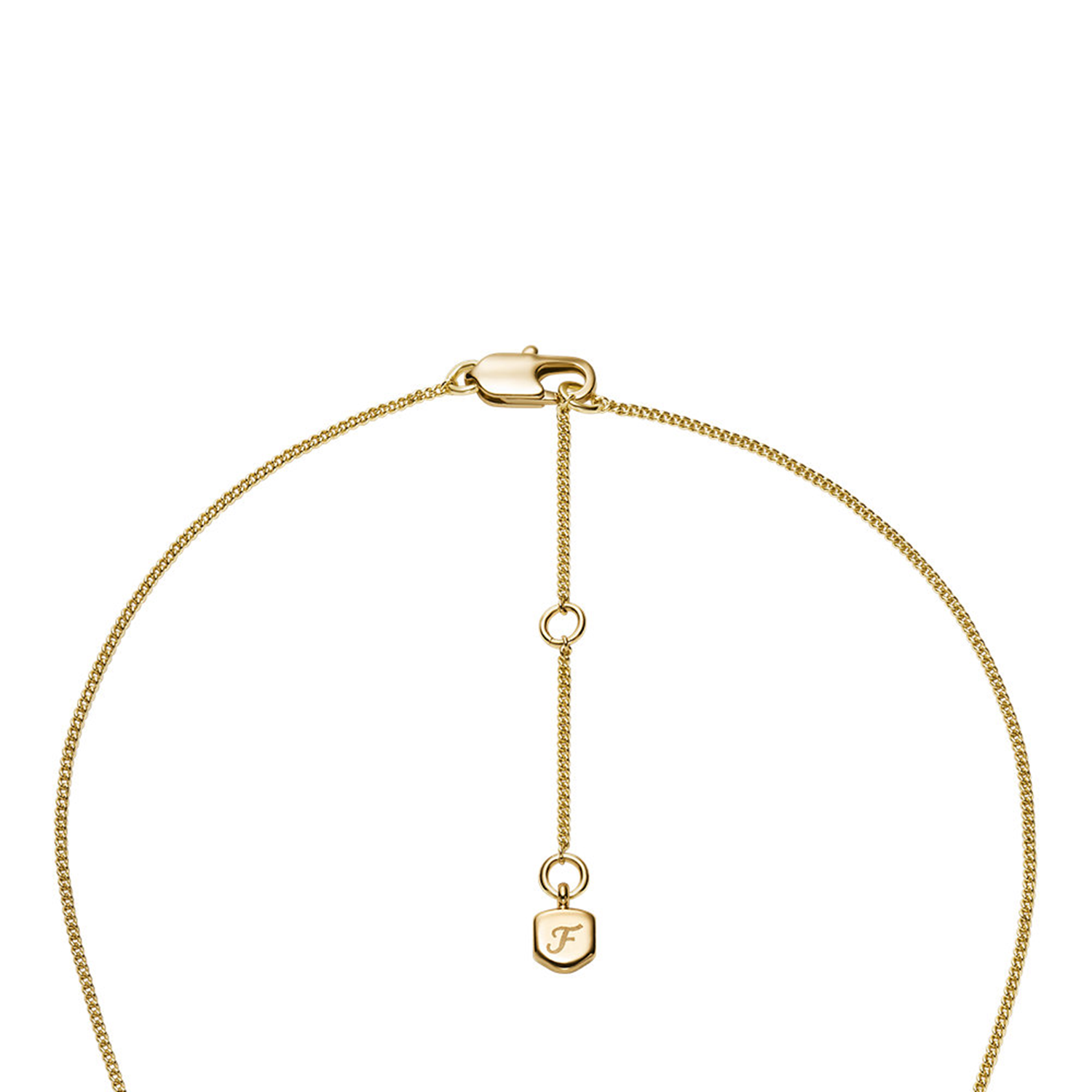 Fossil Ellis Brass Women's Necklace JA7295710