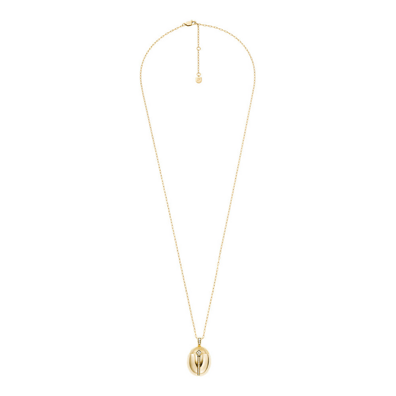 Fossil Sutton Stainless Steel Women's Necklace JF04962710-zoom-