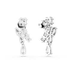 Swarovski Matrix Silver Ear Stud 5700418