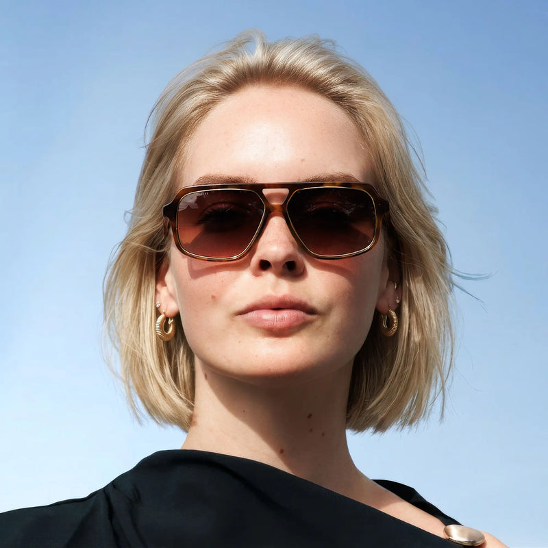 Isabel Bernard La Vilette Demi Brown Sunglasses IB380009-13-14-zoom-