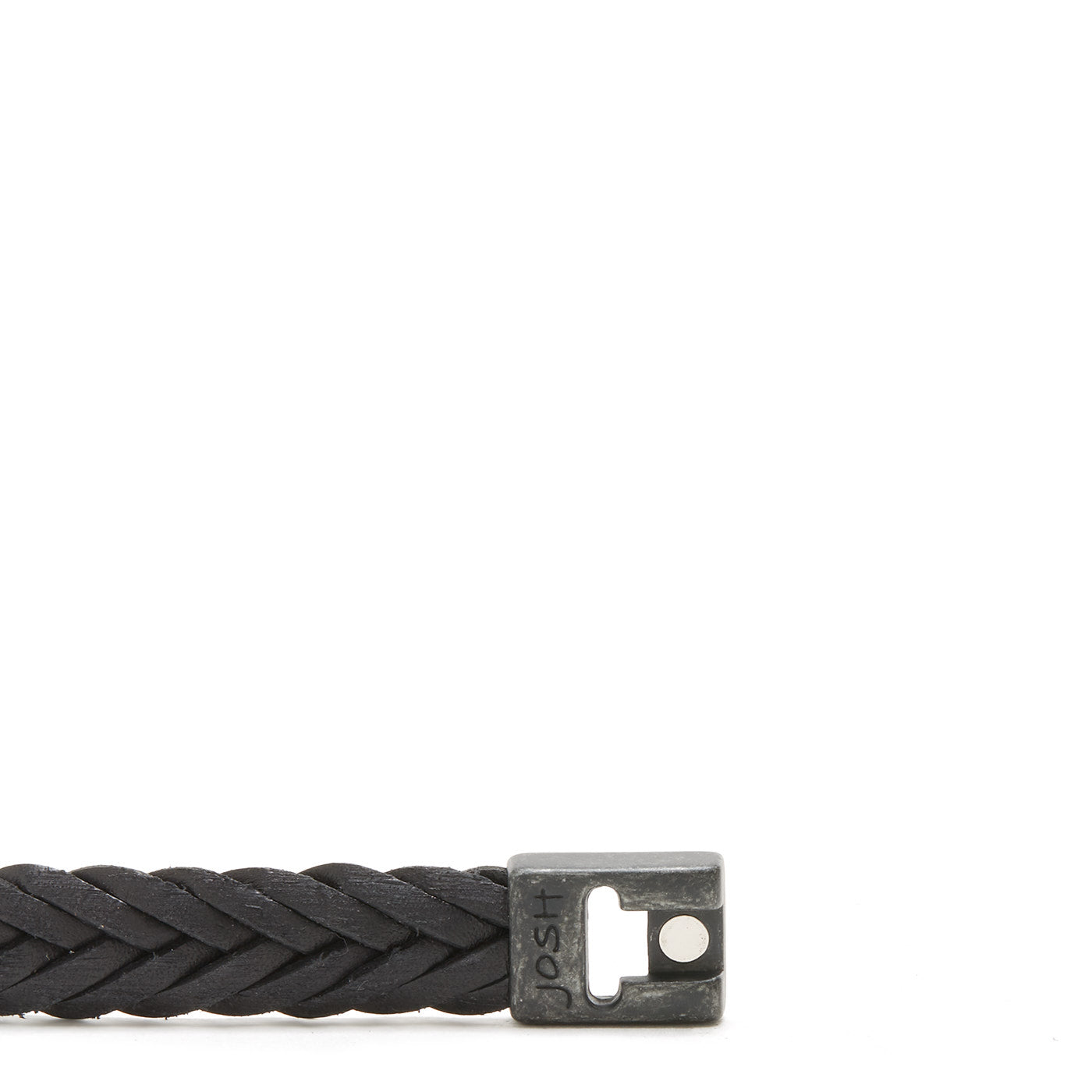 Josh Vintage Black Bracelet 24832-BRA-VB/BLACK/L