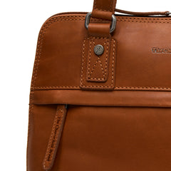 The Chesterfield Brand Belgrado Leather Cognac Shoulder Bag C48.134031