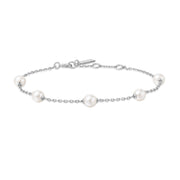 Ania Haie Miss Dainty Perlenarmband Aus 925Er Sterlingsilber AH-B065-01H