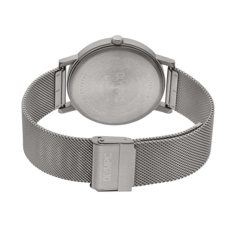 Olympic Titanium Grey Men's Watch OL26HTS001-zoom-