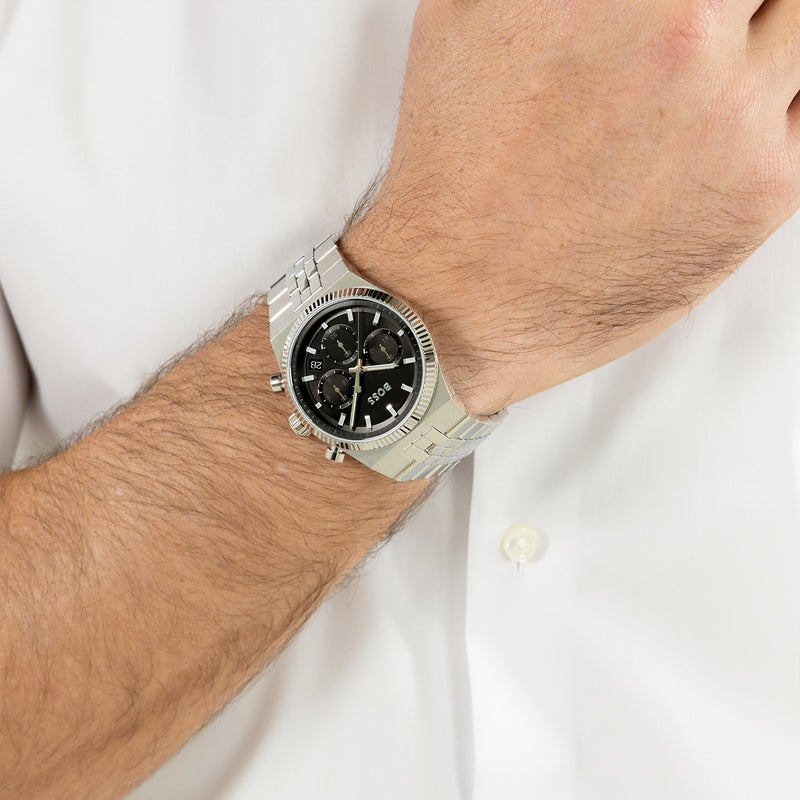 Hugo Boss Chronograph Uhr 41 mm HB1514307-zoom-