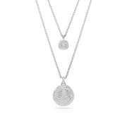 Swarovski miteora Silberfarbene Kette 5684244