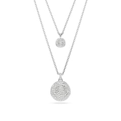 Swarovski Meteora Silver Necklace 5684244