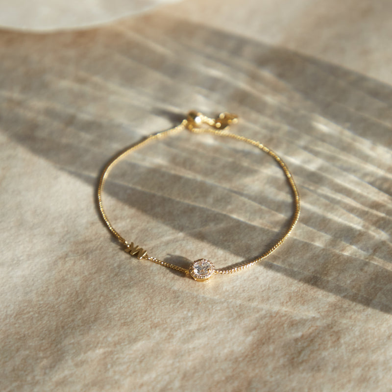 Michael Kors Premium 925 Sterling Silber Goldfarbene Armband MKC1206AN710 (Länge: 22.00 cm)-zoom-