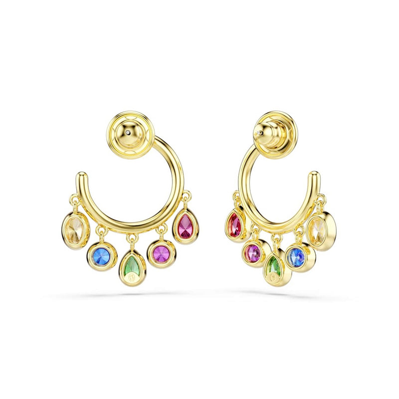Swarovski Imber Organic Goldfarbene Mehrfarbige Ohrringe 5753263-zoom-