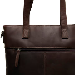 The Chesterfield Brand Wax Pull Up Nunavik Brown Shopper C38.021401
