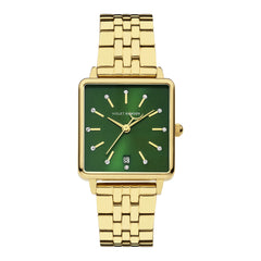 Violet Hamden Dawn Gold-coloured/Green Watch (34 mm) VH09004