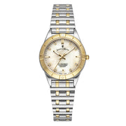 Jacques du Manoir Leonie Silber- und Goldfarbene Damenarmbanduhr JWL05903