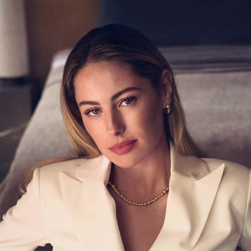 Sif Jakobs Gold Plated Palermo Piccolo Earrings SJ-E2588-CZ-YG-zoom-