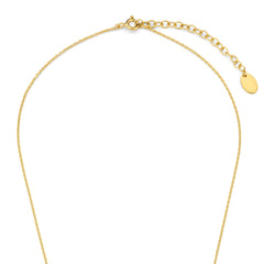 Violet Hamden Luna 925 Sterling Silver Gold Plated Necklace VH340042