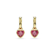 Swarovski Chroma Goldfarbene Hartjes Ohrhänger 5684760