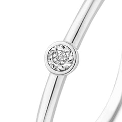 Isabel Bernard De La Paix Inaya 14 Carat Whitegold Ring | diamond 0.01 ct | IBD330026-48