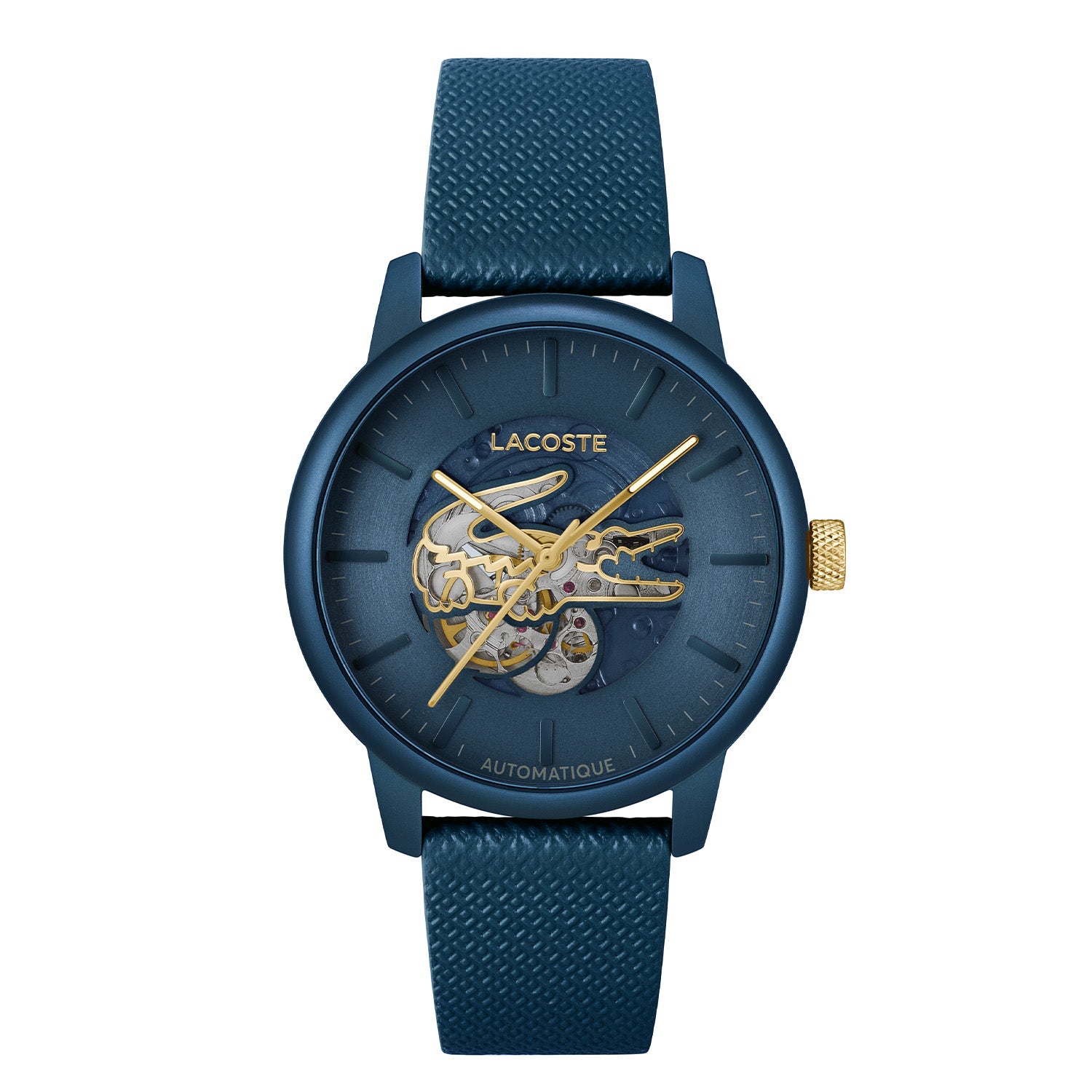 Lacoste LACOSTE.12.12 AUTOMATIQUE Blauw Heren Horloge 2002-LC2011385