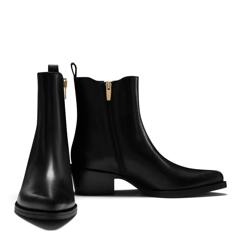 Isabel Bernard Vendôme Amandine Schwarz Kalbsleder Stiefel IB53010-001-38-zoom-