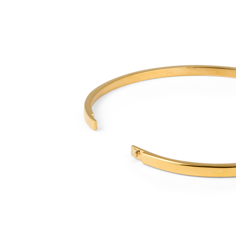 Mockberg Kenza Nisrine Gold-coloured Small Bangle MB1723-zoom-