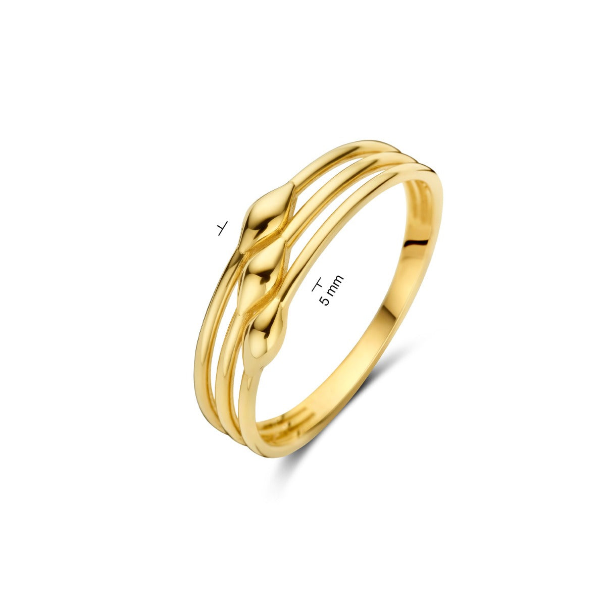 Jackie Gold 14 karat gold Ring JKR23.306.52