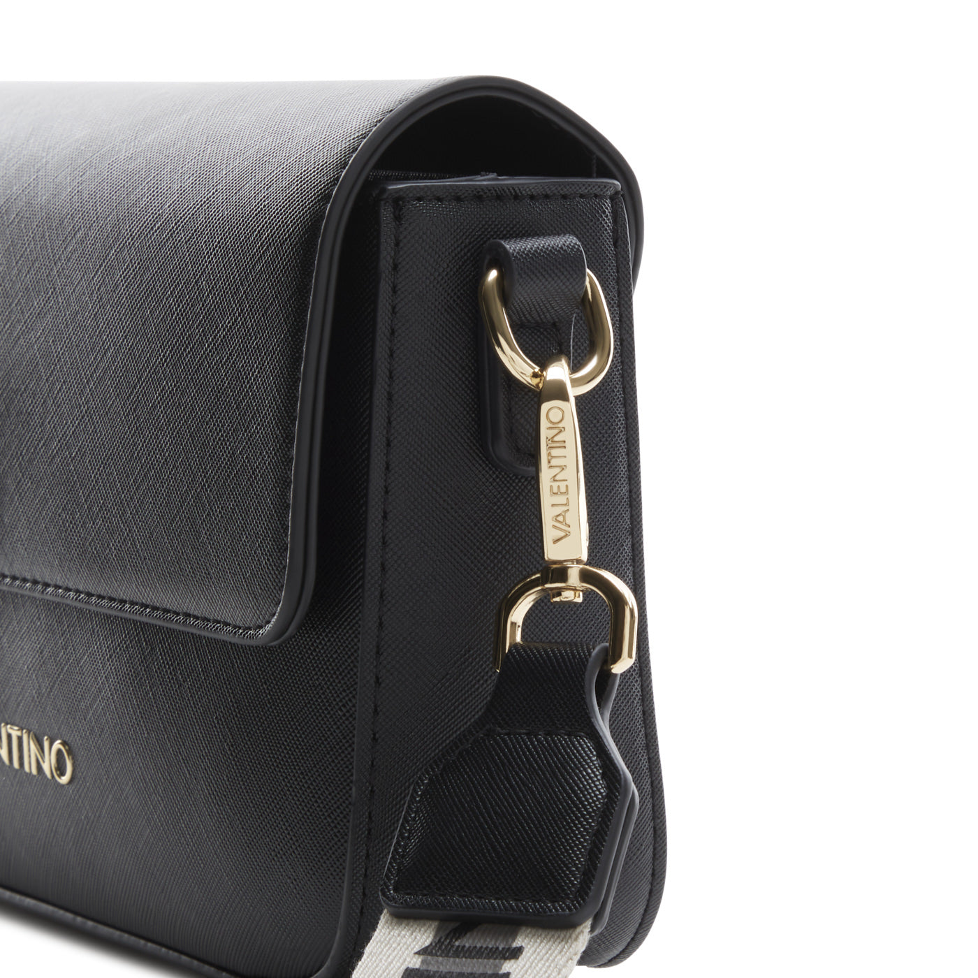 Valentino Bags Zero Black Crossbody Bag VBS7B303NERO