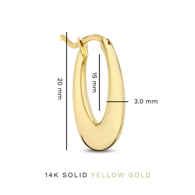 Isabel Bernard Rivoli Maryn 14 Karat | Gold Drop Ohrringe IB360246-zoom-