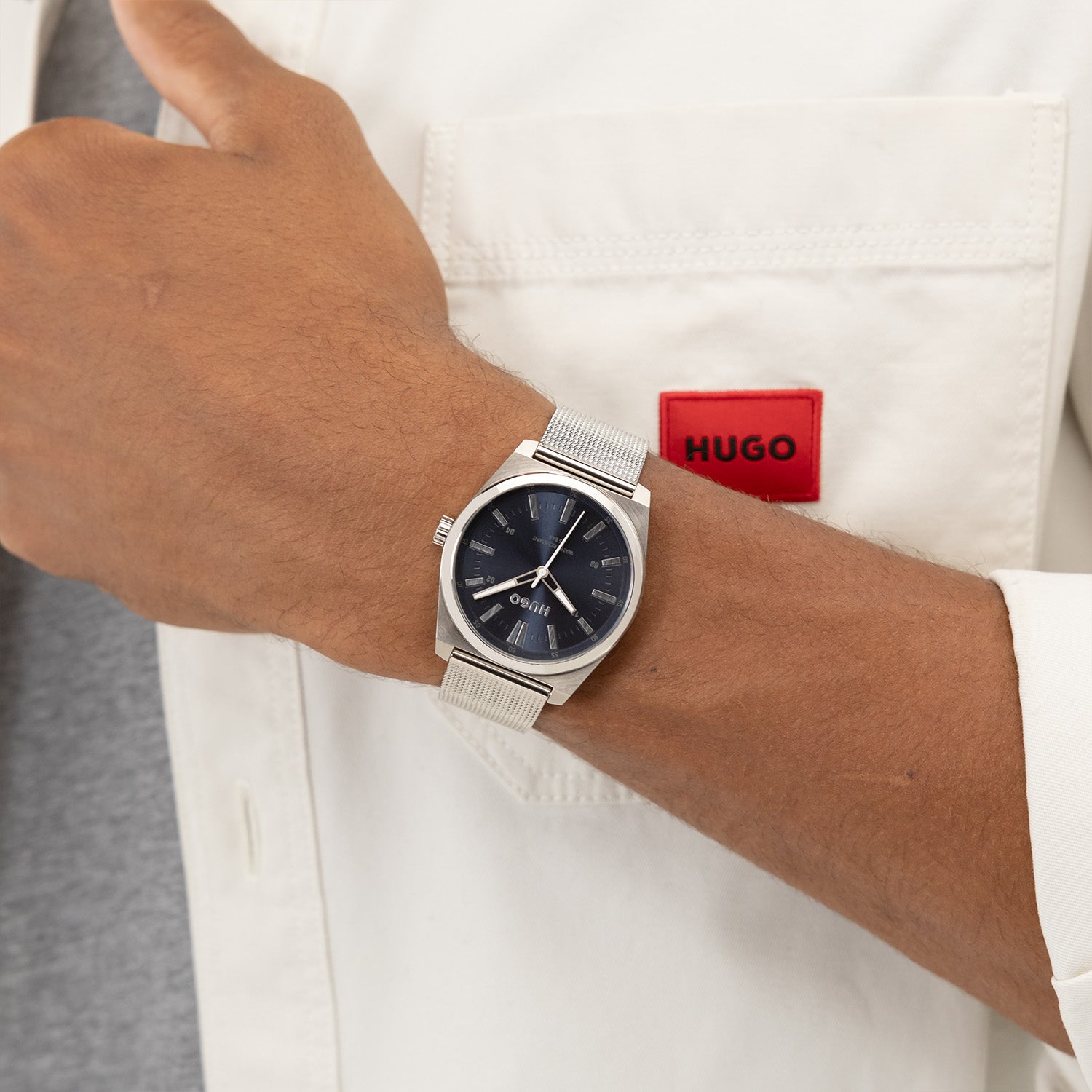 Hugo Boss #ARK Silver Men's Watch HU1530439