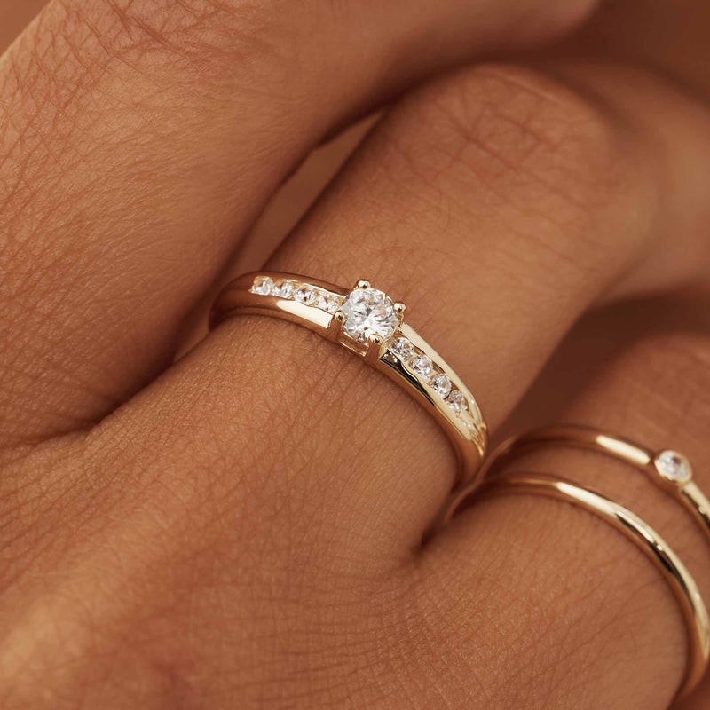 Isabel Bernard Le Marais Estee 14 Karat | Gold Ring IB330069-50-zoom-