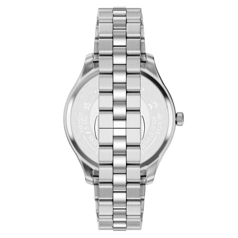 Emporio Armani Round Blue Dial Watch AR11748-zoom-