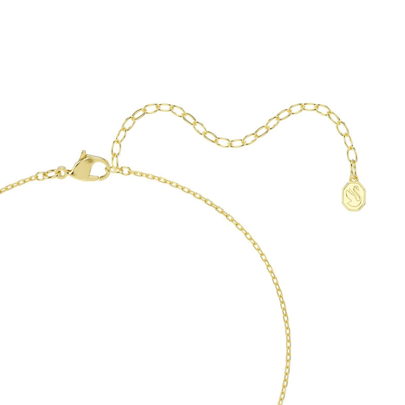 Swarovski Millenia Halskette in Goldoptik mit grünem Anhänger 5764821-zoom-