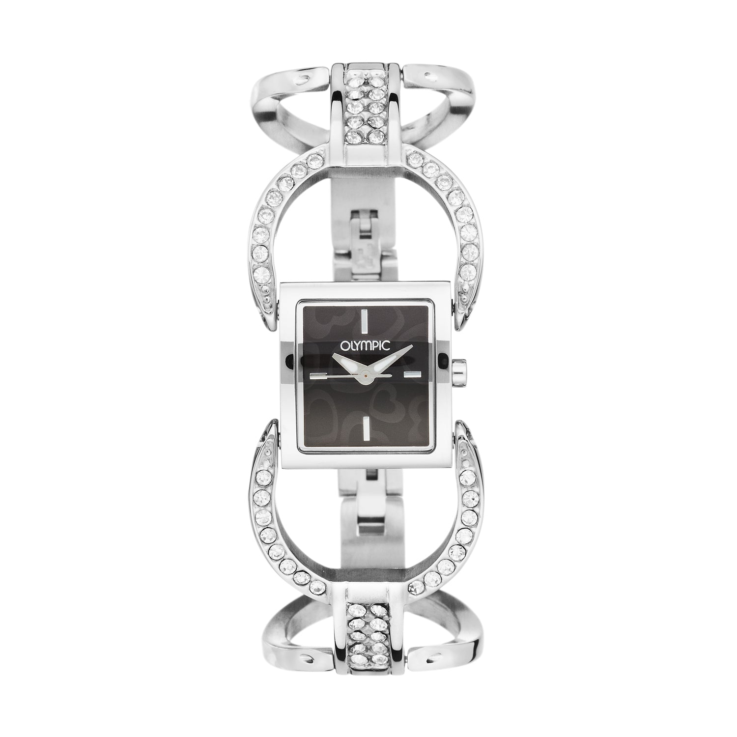 Olympic Black Women's Watch 2002-OL82DSS011