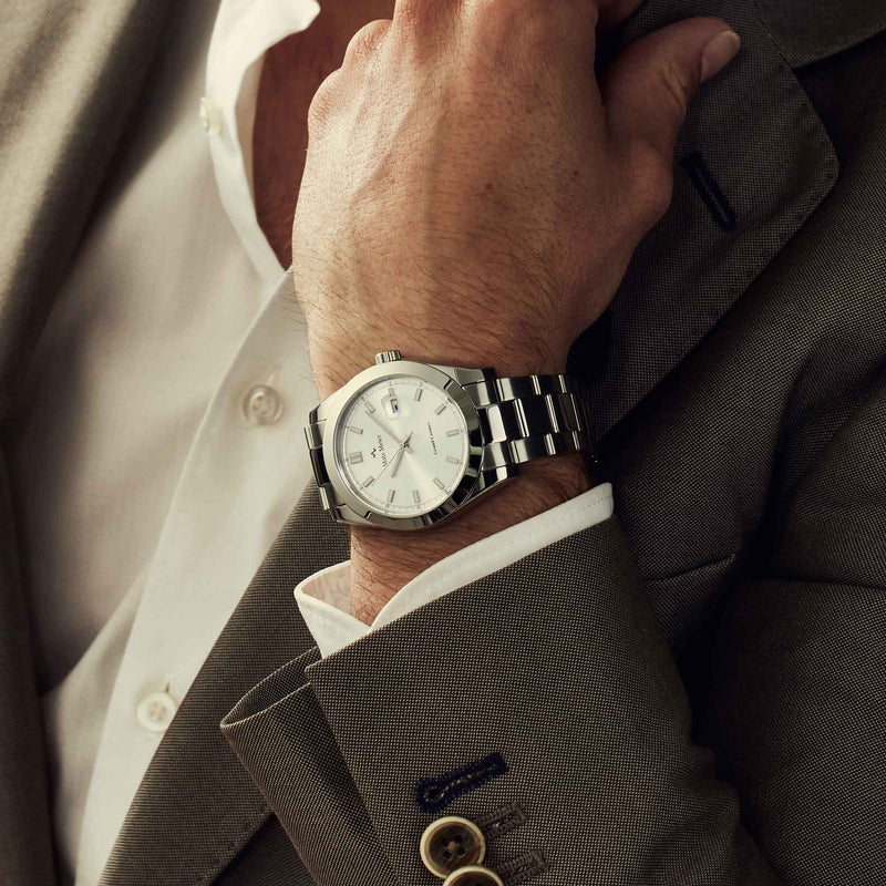 Mats Meier Grand Cornier herren Uhr Silber MM00513-zoom-