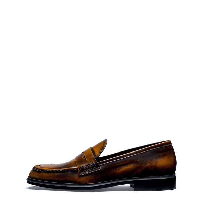 Isabel Bernard Vendôme Blandine cognacfarbene Spazzolato-Leder Loafer IB51015-636-35-zoom-