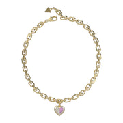 Guess LoveLy Guess Goldfarbene Kette JUBN03033JWYGLCT-U