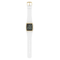 Armani Exchange White Oval Digital Watch AX2968