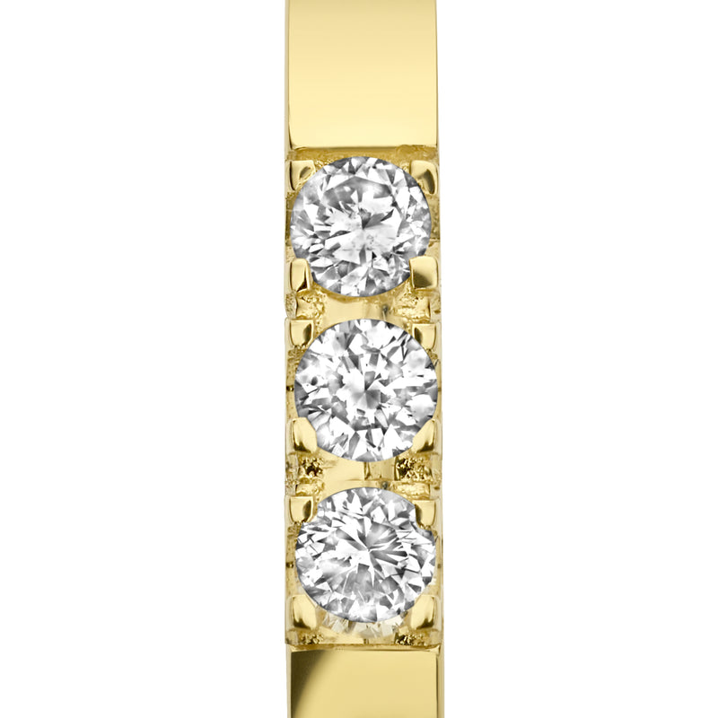 Isabel Bernard De la Paix Madeline 14 Karat | Gold Reif-Ohrringe | Diamant 0.15 Karat | IBD360018-zoom-