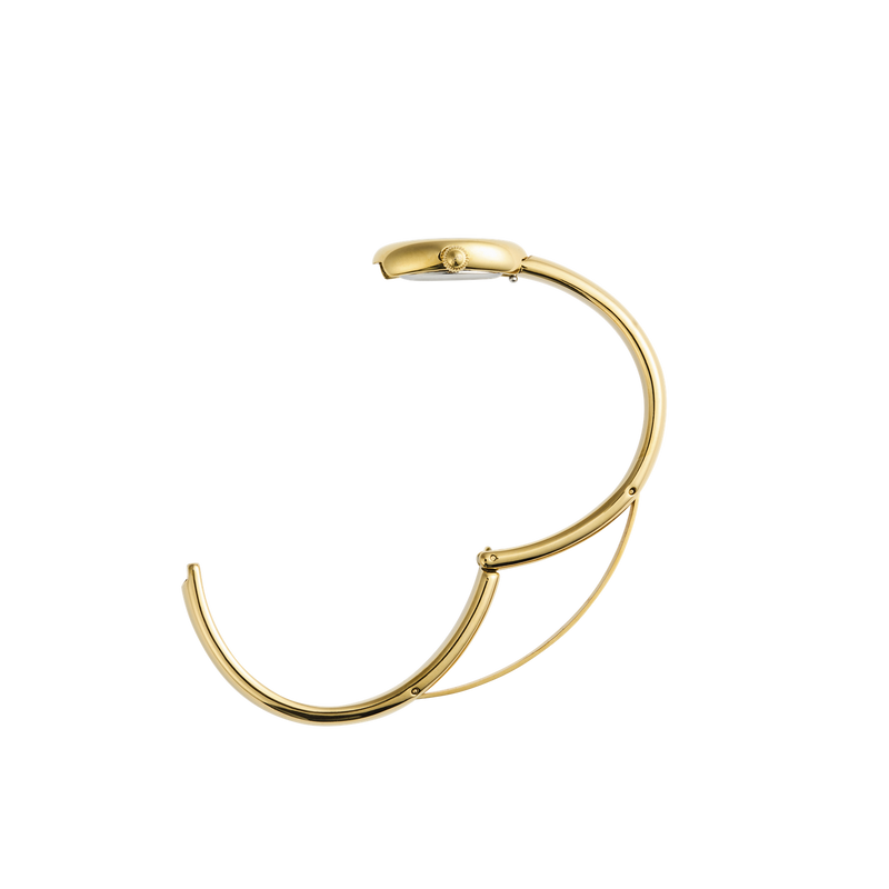 Mockberg Belle Oval Petite Gold Small Bangle Women's Watch MB1769-zoom-