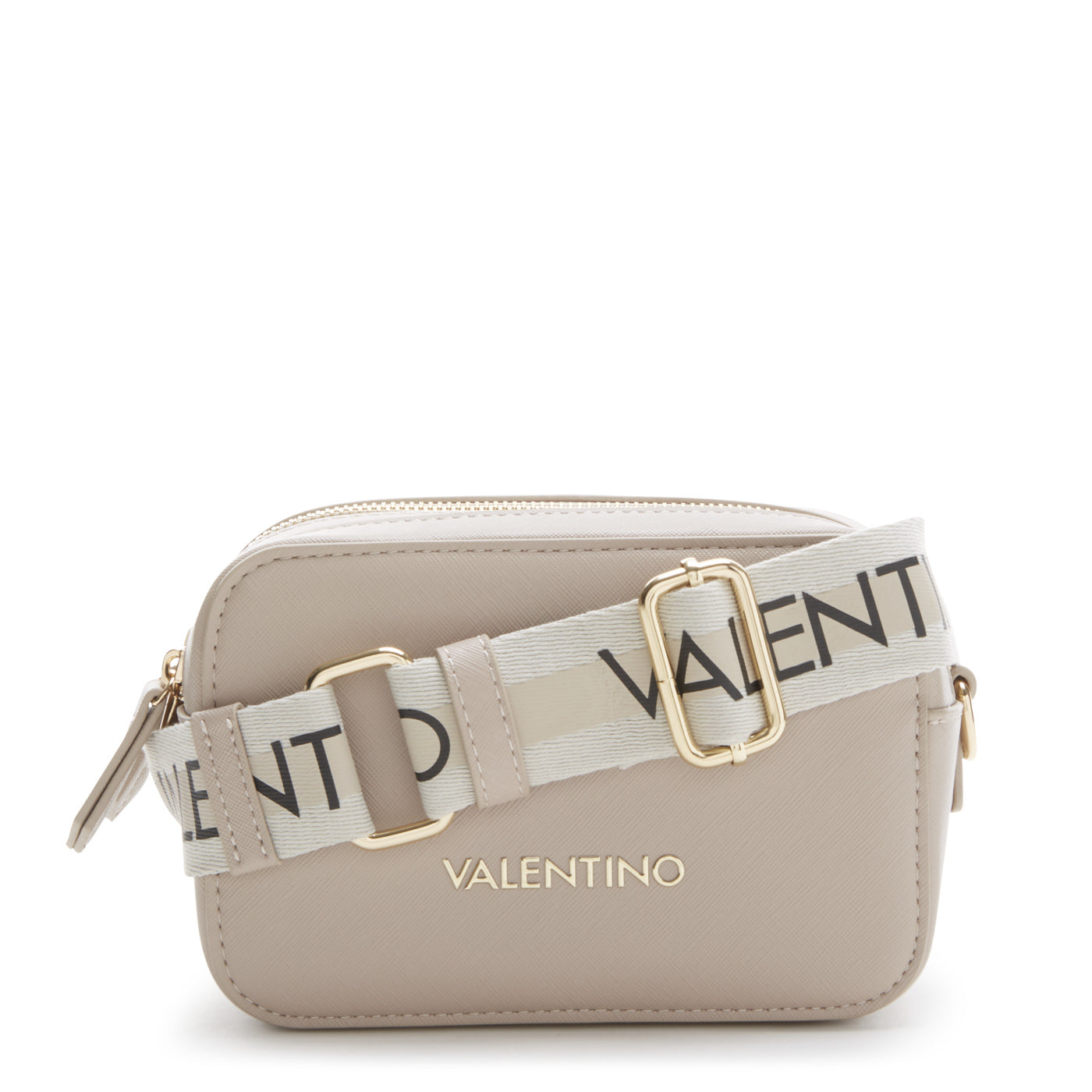 Valentino Bags Zero Beige Crossbody Bag VBS7B306BEIGE