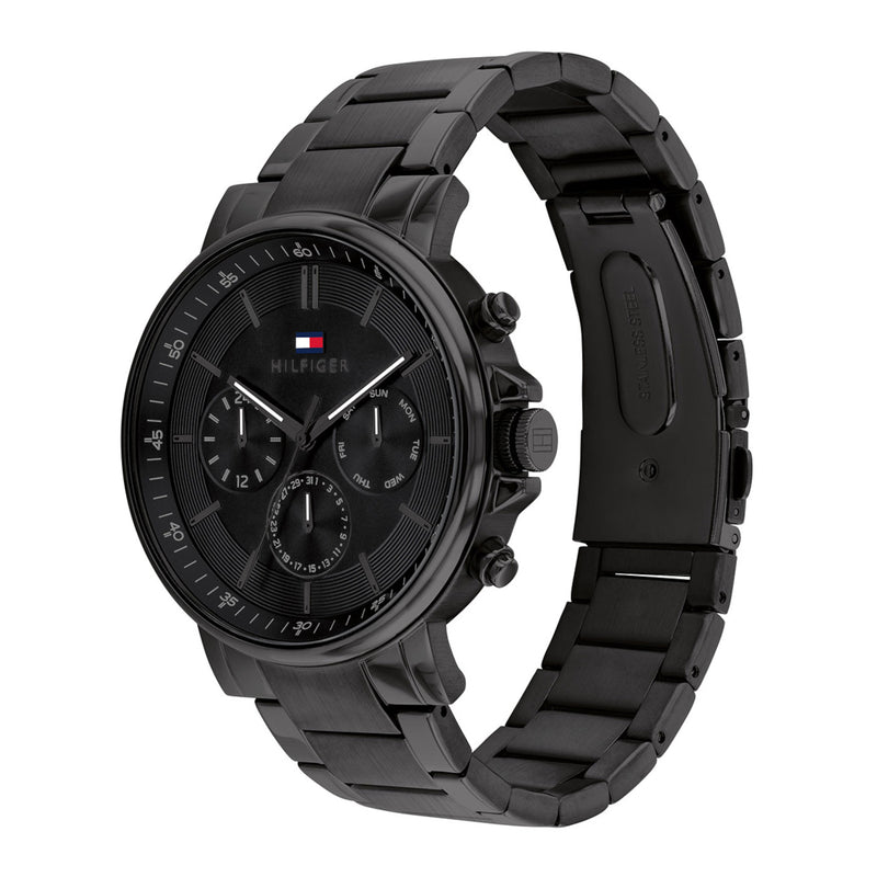 Tommy Hilfiger Tyson herren Uhr Schwarz TH1710590-zoom-