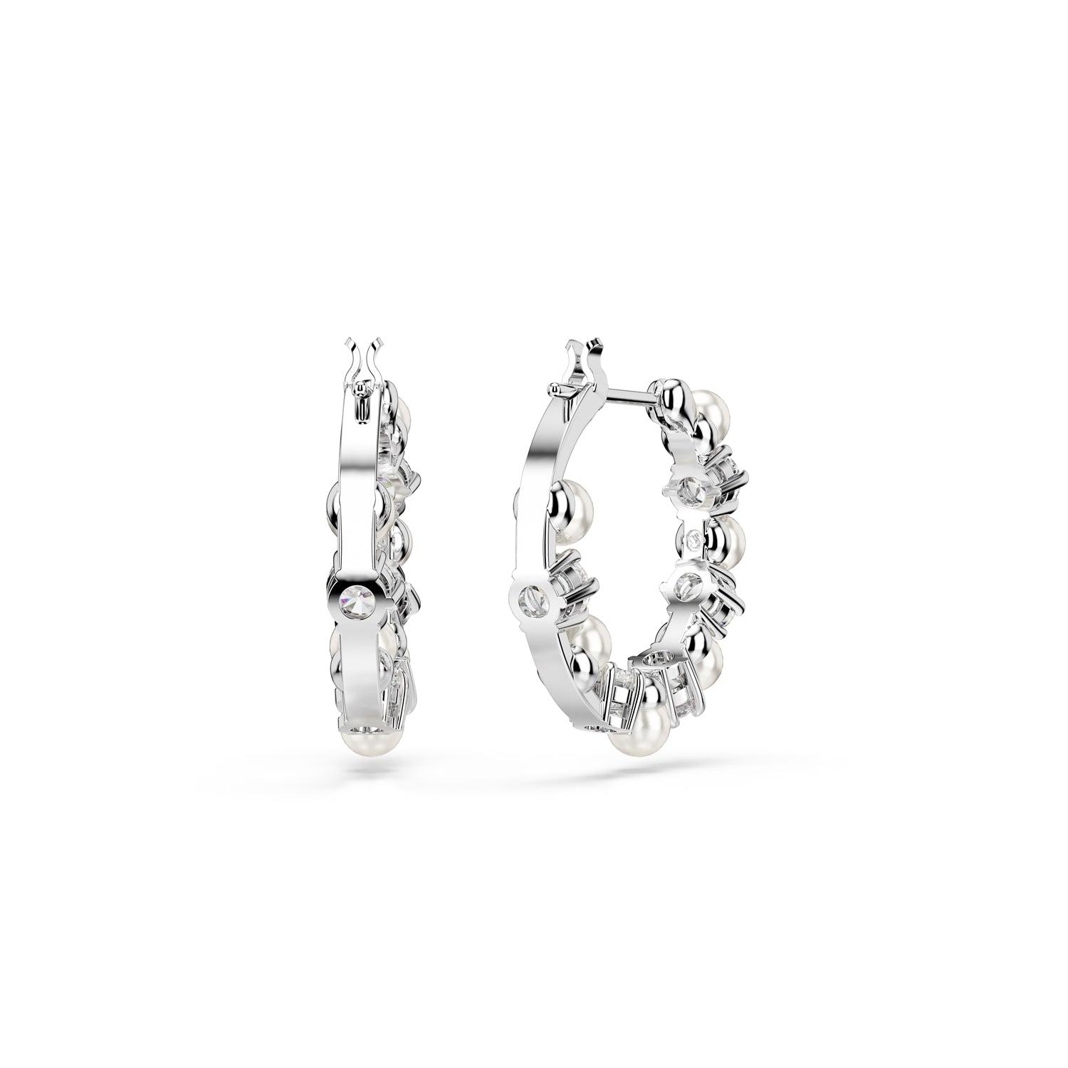 Swarovski Matrix Silver Coloured Ear studs 5709256