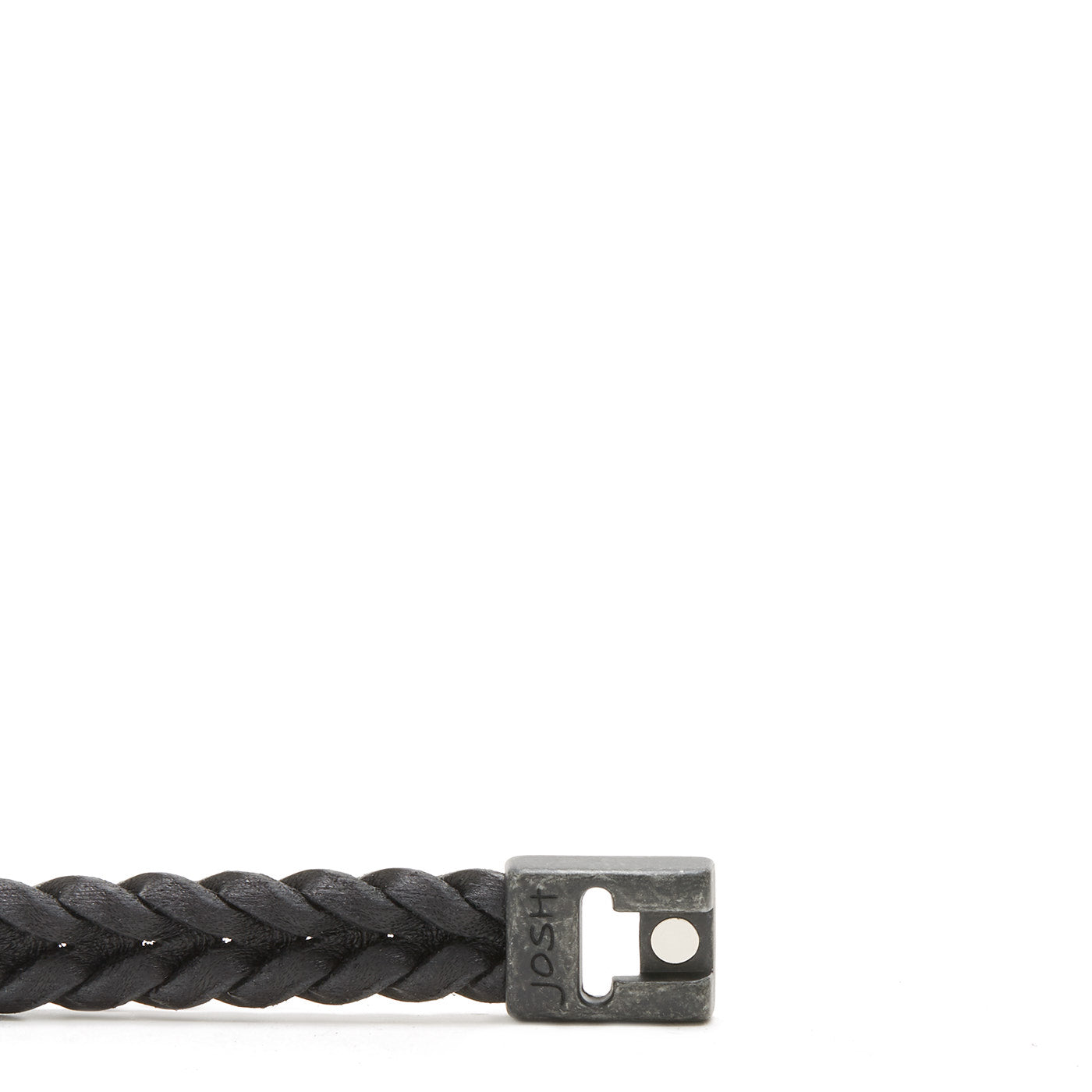 Josh Vintage Black Bracelet 24941-BRA-VB/BLACK/L