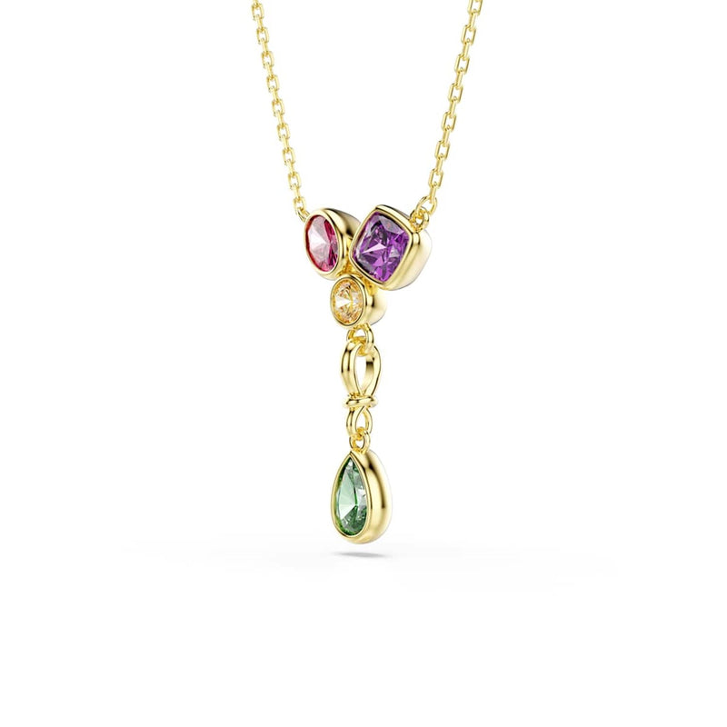 Swarovski Imber Organic Goldfarbene Mehrfarbige Halskette 5753261-zoom-