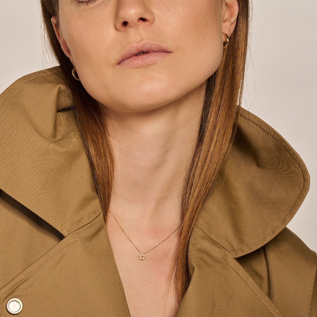 Blush 14 karat gold Necklace 3151YGO