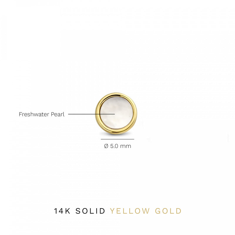 Isabel Bernard Cadeau d´Isabel 14 Karat | Gold Ohrringe Set IB90126-zoom-