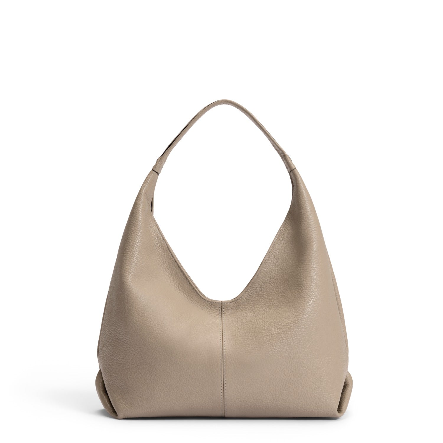 Isabel Bernard Honoré Grace mini taupe calfskin leather handbag IB21132-078